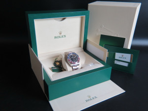 Rolex GMT-Master II BLRO White Gold NEW 116719BLRO