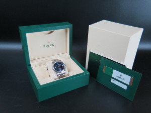 Rolex Oyster Perpetual 39 Blue Dial 114300 