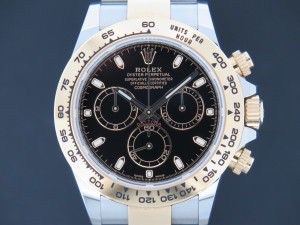 Rolex Daytona Gold/Steel Black Dial 116503