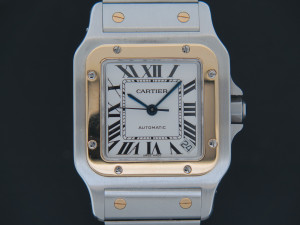 Cartier Santos Galbee XL Gold/Steel W20099C4 2823