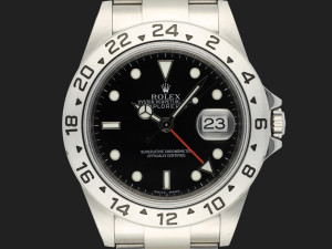 Rolex Explorer II Black Dial Rehaut Cal. 3186 16570 
