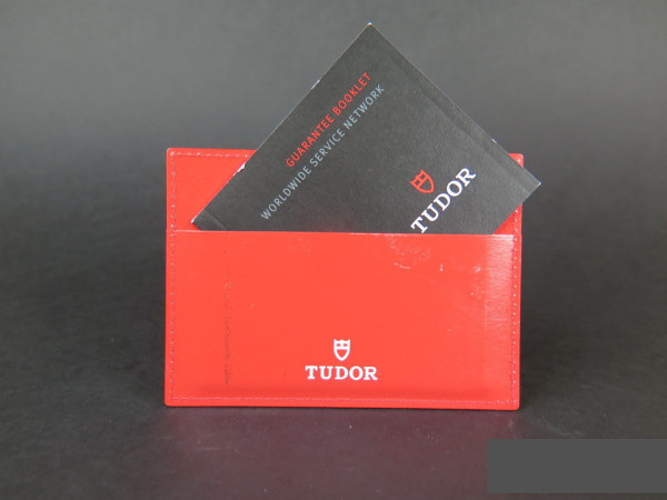Tudor - Card holder + Warranty Booklet