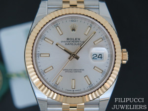 Rolex Datejust 41 Gold/Steel NEW 126333 Silver Dial 2020