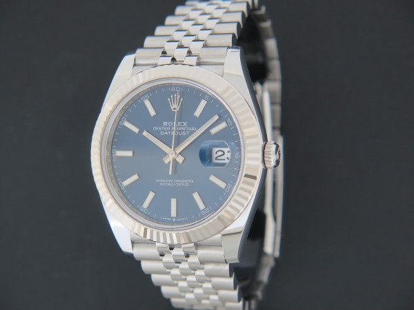Rolex - Datejust 41 Blue Dial 126334 NEW