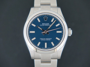 Rolex Oyster Perpetual 31 Blue Dial 277200 NEW