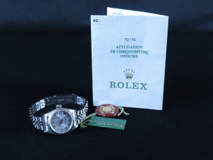 Rolex Lady-Datejust 26 Rhodium Roman Dial 79174 