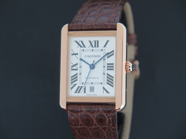 Cartier - Tank Solo XL Automatic Rose Gold W5200026 NEW