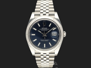 Rolex Datejust 41 Blue Dial 126334 NEW