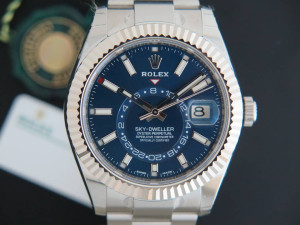 Rolex Sky-Dweller 326934 Blue Dial NEW  