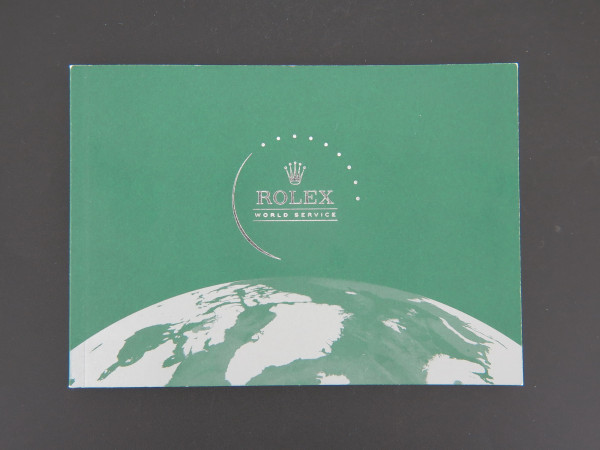 Rolex - Service Booklet German