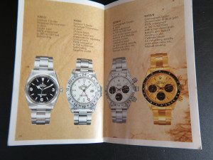 Rolex Model Brochure / Booklet with Price List 1984