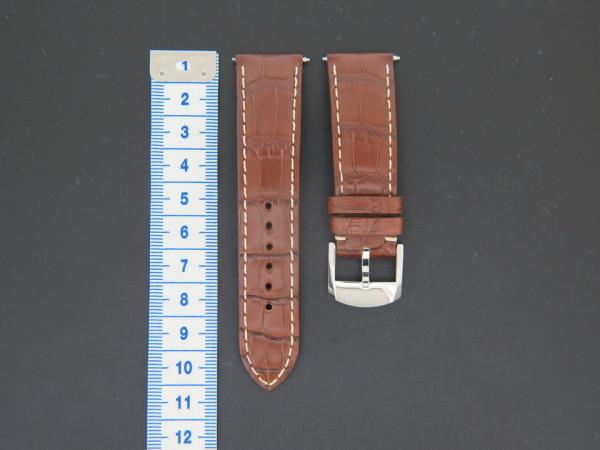 Breitling - Brown alligator strap 20mm