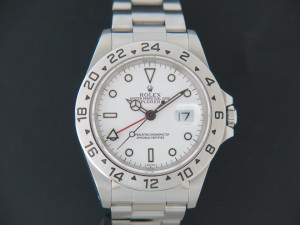 Rolex Explorer II White Dial 16570  ''Swiss Only''