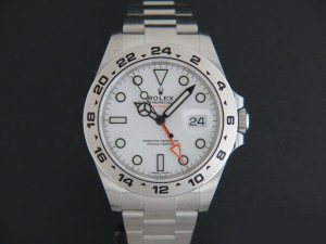 Rolex Explorer II White Dial 216570 NEW