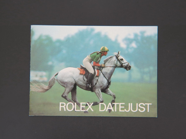 Rolex - Datejust Booklet English