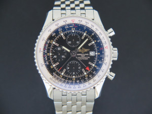 Breitling Navitimer World GMT Black Dial A2432212 / A242B26NP