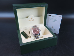 Rolex Datejust Pink Roman Dial 116234