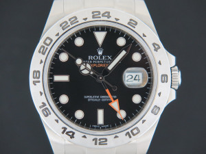 Rolex Explorer II Black Dial  216570