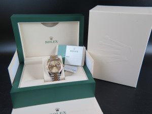 Rolex Datejust 41 Gold/Steel Champagne Dial 126333