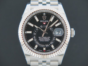 Rolex Sky-Dweller Black Dial 326934 NEW