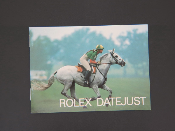 Rolex - Datejust Booklet English