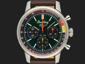 Breitling Top Time B01 Ford Mustang Green Dial AB0176 NEW