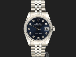 Rolex Datejust 31 Blue Diamond Dial 178274 