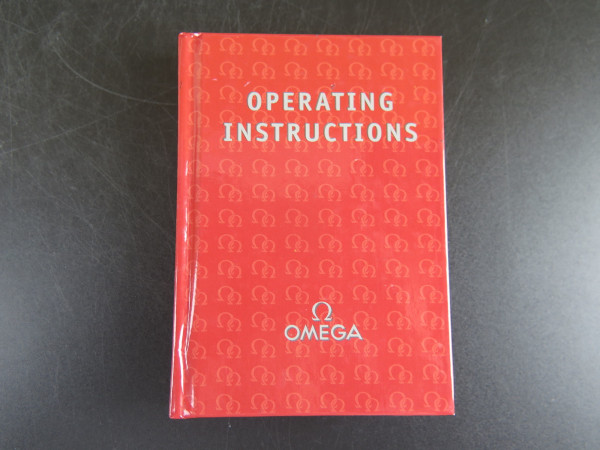 Omega - Operating Instructions Booklet 