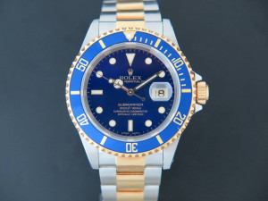 Rolex Submariner Date Gold/Steel Blue Dial