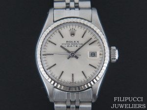 Rolex Date Lady Silver Dial 6917