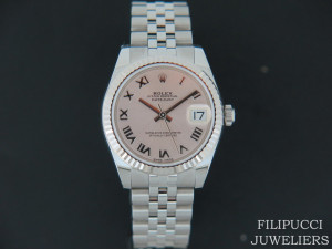 Rolex Datejust 178274  Rhodium Dial NEW 