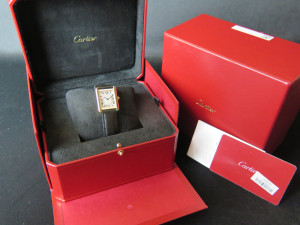 Cartier Tank Solo Small Yellow Gold W5200002 / 3168 