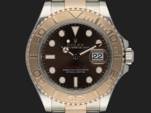 Rolex Yacht-Master Everose/Steel Chocolate Dial 126621