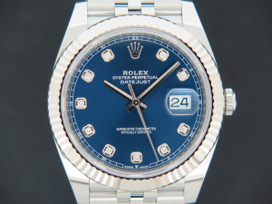 Rolex Datejust 41 Blue Diamond Dial 126334