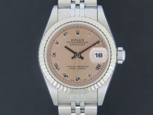 Rolex Lady Datejust Pink Roman Dial 69174