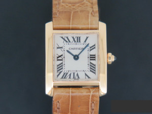 Cartier Tank Francaise PM Yellow Gold