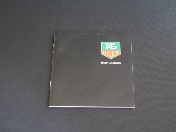 Tag Heuer - Instructions Booklet