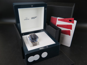 Omega Seamaster Diver 300M James Bond 60th Anniversary 210.30.42.20.03.002 NEW 