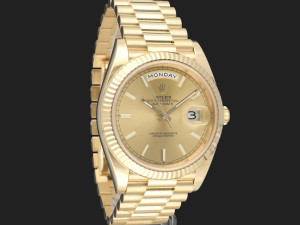 Rolex Day-Date 40 Yellow Gold Champagne Dial 228238