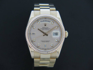 Rolex Oyster Perpetual Day-Date Rose Gold Diamond Dial