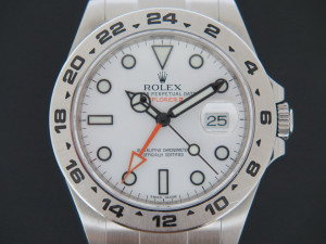 Rolex Explorer II White Dial 216570