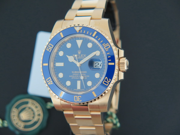 Rolex - Submariner Date Yellow Gold NEW 116618LB 