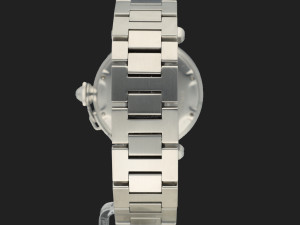 Cartier Pasha C GMT Automatic Silver Dial 2377