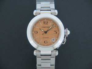 Cartier Pasha C Automatic Salmon Dial 2324