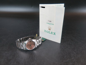 Rolex Oyster Perpetual 31 Pink Dial 77080