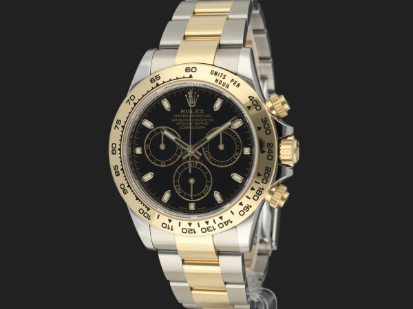 Rolex - Daytona Gold/Steel Black Dial 116503