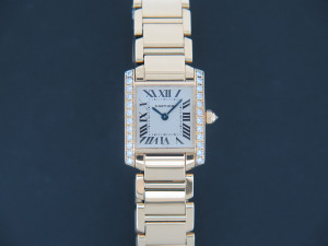 Cartier Tank Francaise SM Yellow Gold 2385