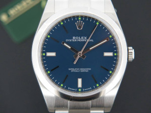 Rolex Oyster Perpetual Blue NEW reserved