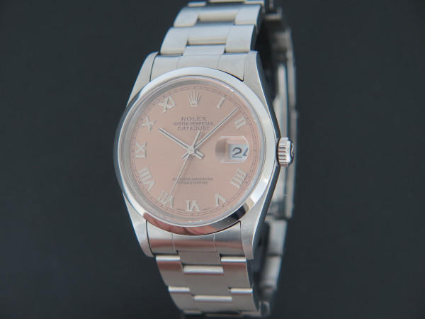 Rolex - Datejust Salmon Roman Dial 16200 