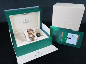 Rolex Datejust 41 Gold/Steel Champagne Dial 126333